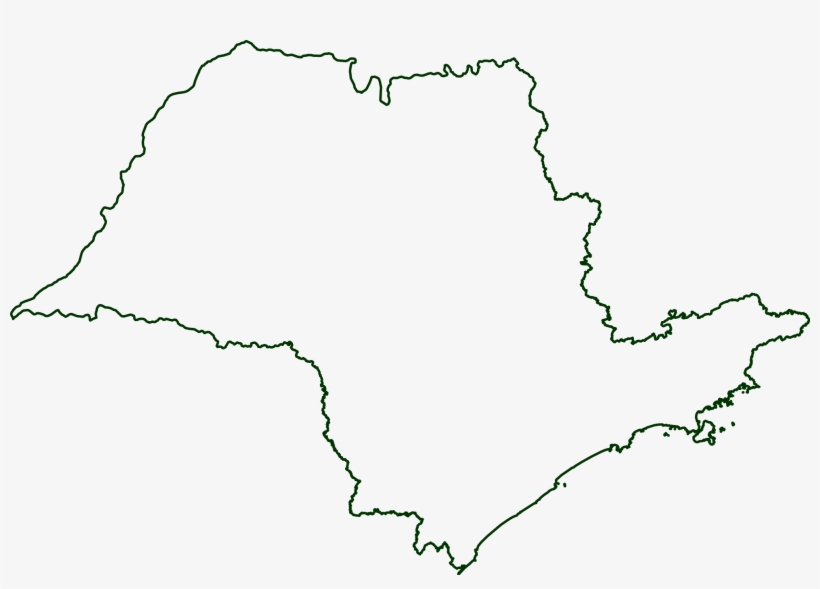 Mapa Dos Conselhos Estaduais - Mapa Sao Paulo Png, transparent png