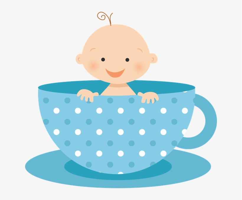 650 X 599 12 0 - Baby In A Teacup Clipart, transparent png