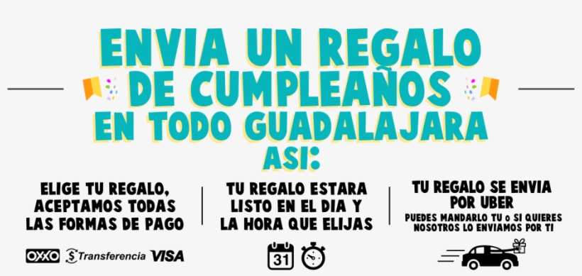 Envia Un Globo » Cumpleaños - Poster, transparent png