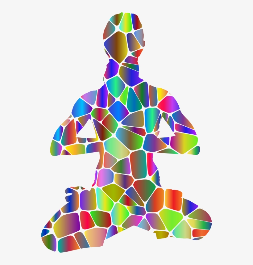 Female Yoga Pose 20 Silhouette Tiles Polyprismatic - Visual Arts, transparent png