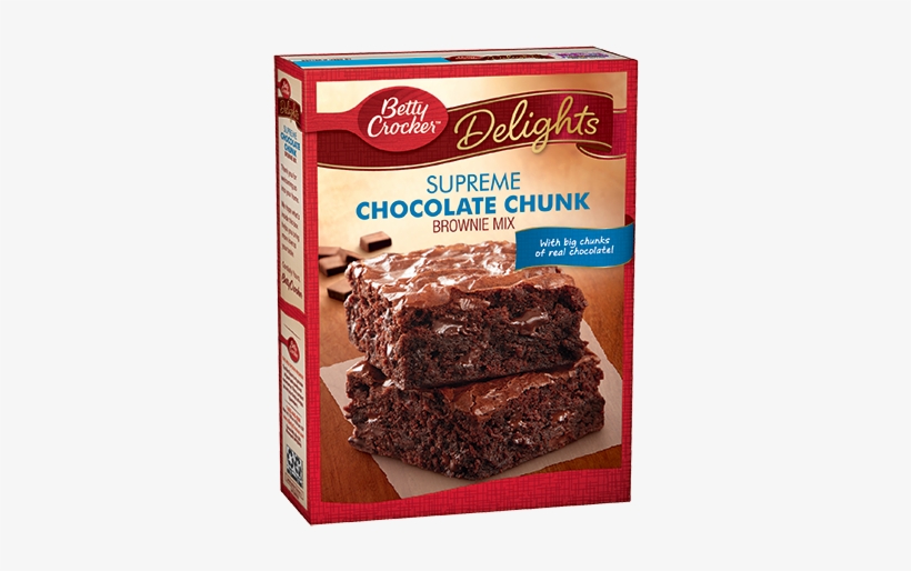 Productos Destacados - Betty Crocker Supreme Chocolate Chunk Brownie Mix, transparent png