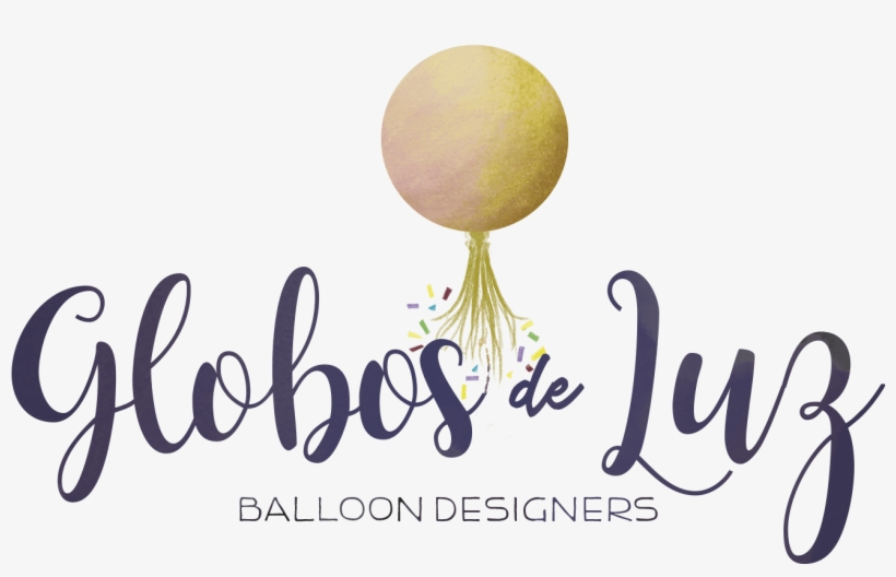 Globos De Luz - Happy Holidays Font Png, transparent png