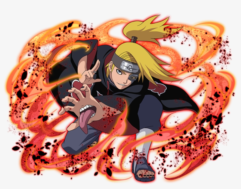 ☆5 Deidara, transparent png