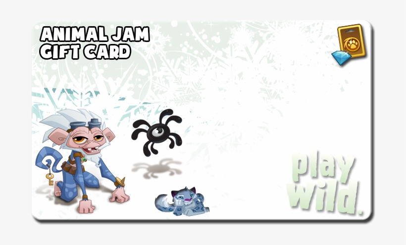 Animal Jam Cards Send Instantly - Cartoon, transparent png