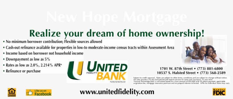 Chicago Banner2 Content - United Fidelity Bank, transparent png