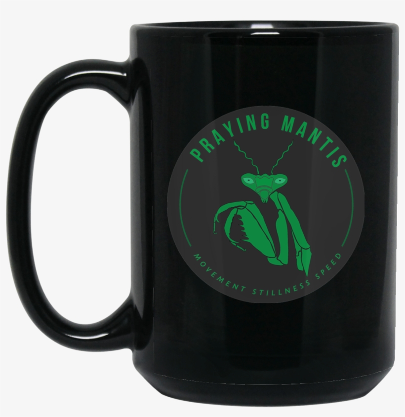 Praying Mantis 15 Oz - Mug, transparent png