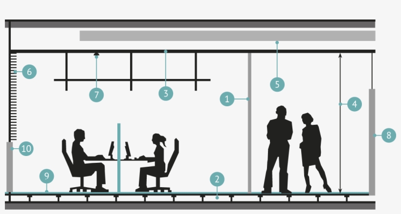 Office Standard - Silhouette, transparent png