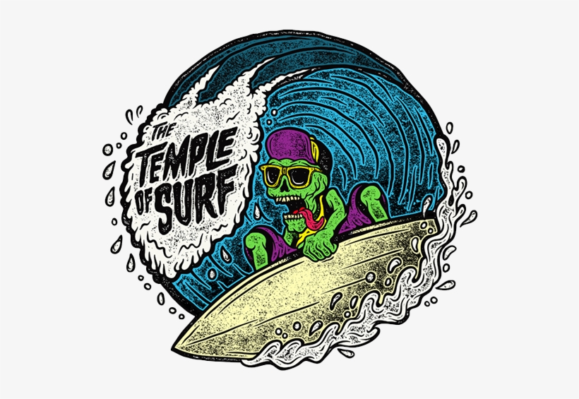 Surf Surfing Fremantle Skull Club Football Illustration - Temple Of Surf, transparent png