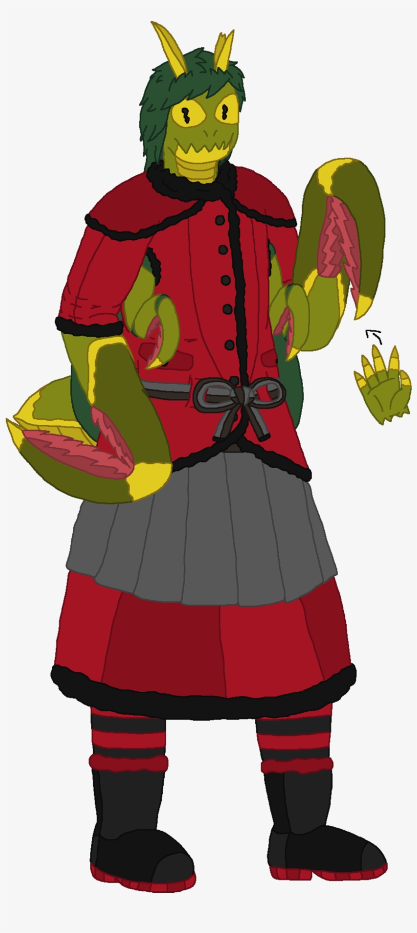 This Is Viktoriya, A Praying Mantis Who's One Of Ushanka - Cartoon, transparent png