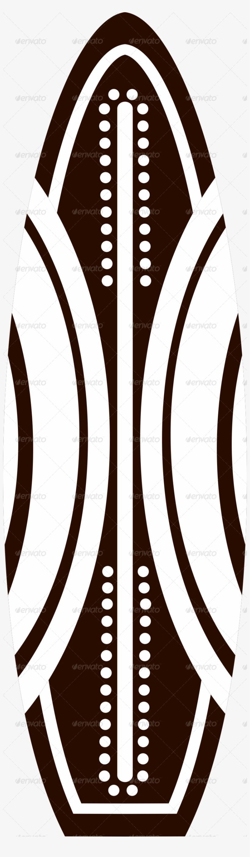 Surf Designs Images/3 - Maasai Shield Vector, transparent png