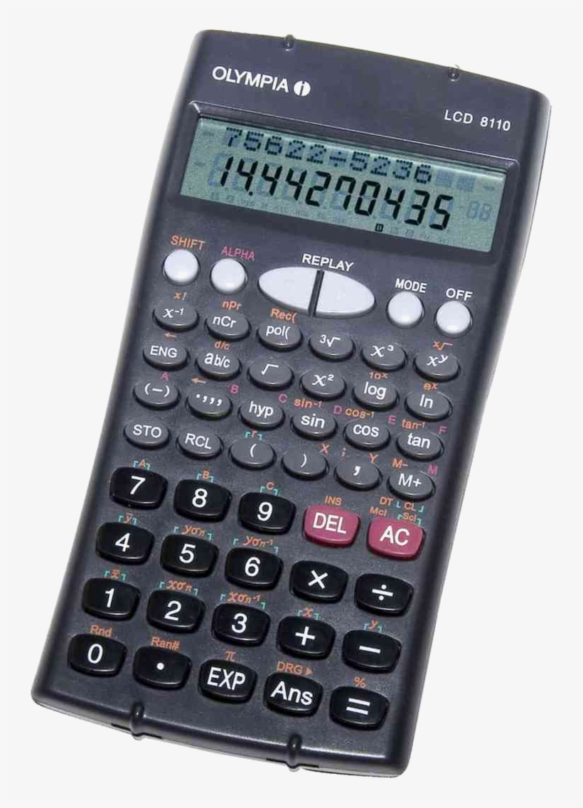 Olympia Scientific Digits Black Transparent Background - Olympia Lcd 8110, transparent png