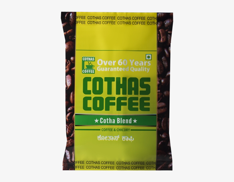 A Very Strong Bodied Dark Coloured Coffee With - Cothas Coffee, transparent png