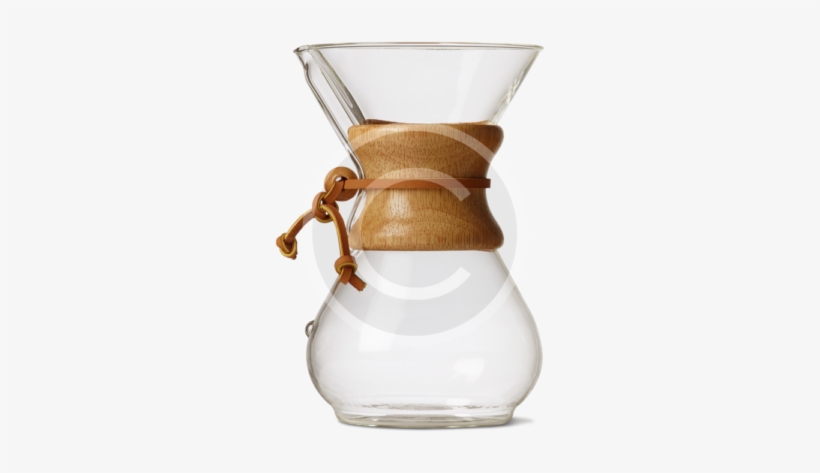 Glass Coffee Jar With Wood Collar - Vase, transparent png