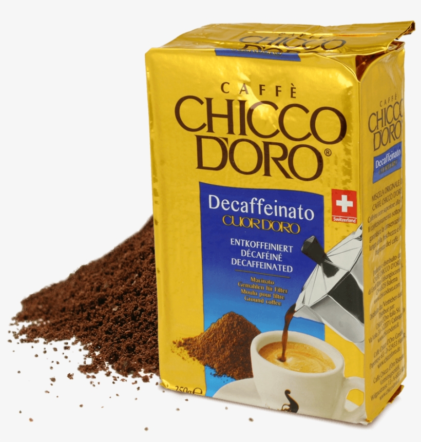 Chicco D'oro Decaffeinated 250g Single Ground - Caffè Chicco D Oro, transparent png