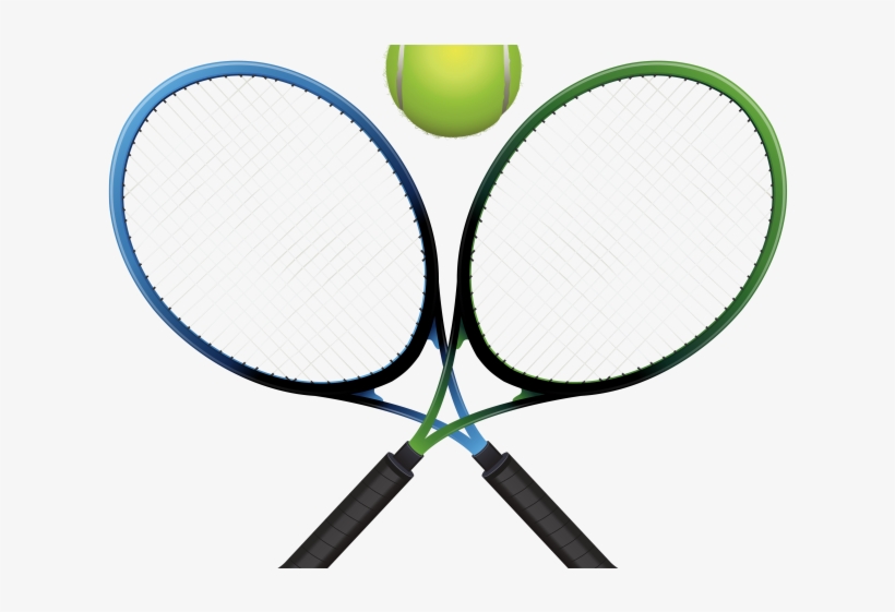 Badminton Clipart Transparent Background - Clipart Transparent Tennis Racket, transparent png