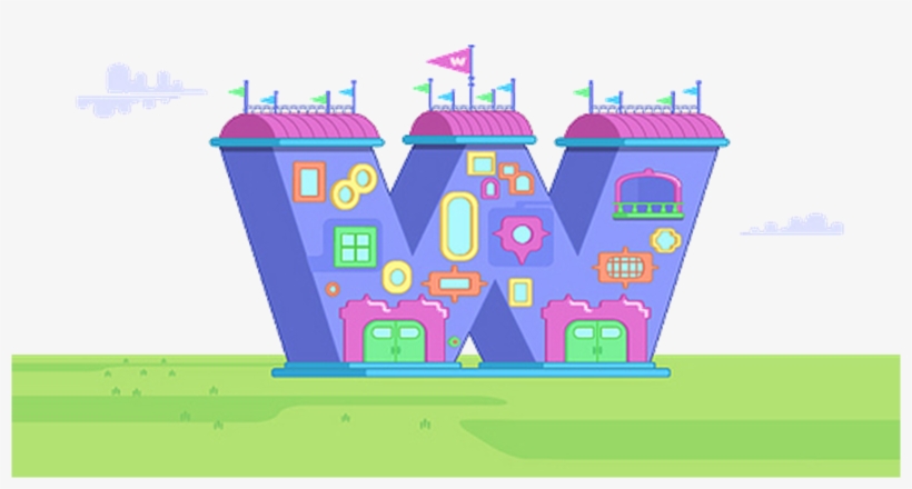 Wubb Club - Wow Wow Wubbzy Club House, transparent png