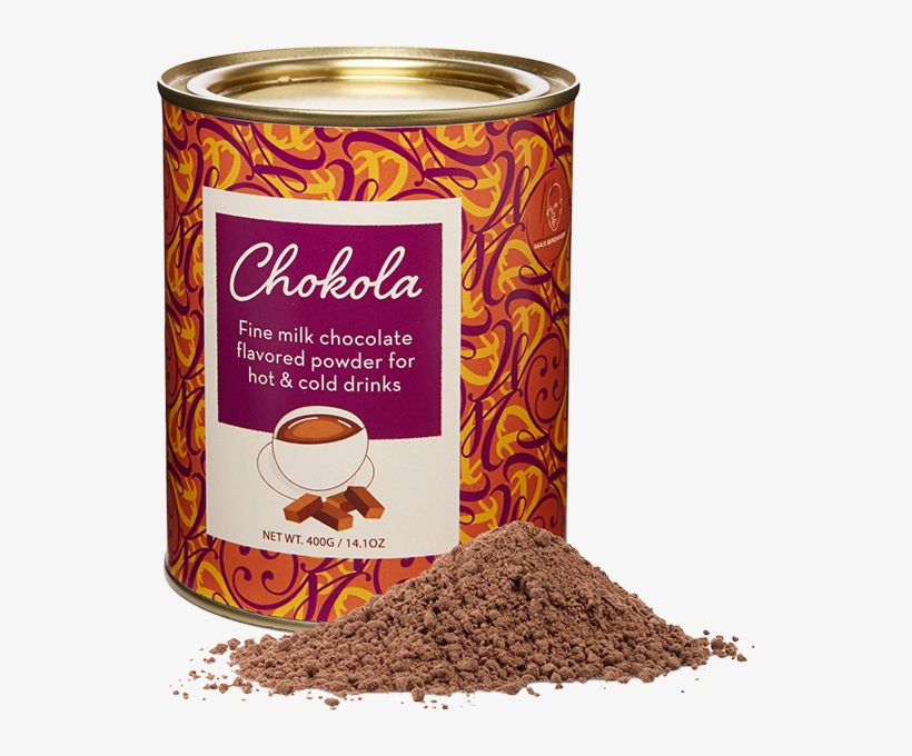 Max Brenner Hot Chocolate Powder, transparent png