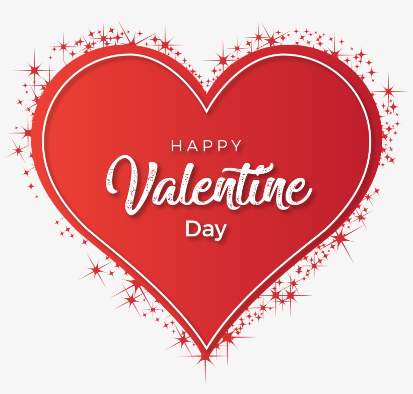 Download - Happy Valentines Heart Png, transparent png