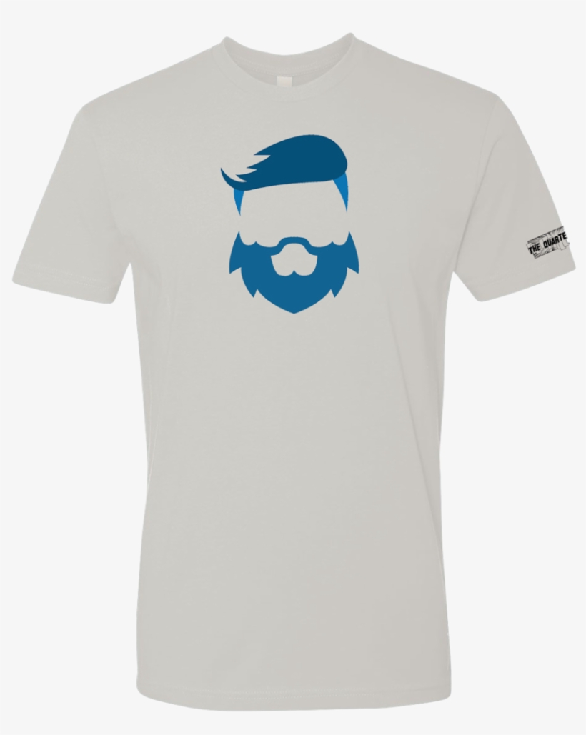 The Quartering Beard Logo T Shirt - Face Mask, transparent png
