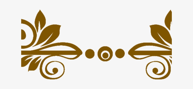 Golden Clipart Lines, transparent png