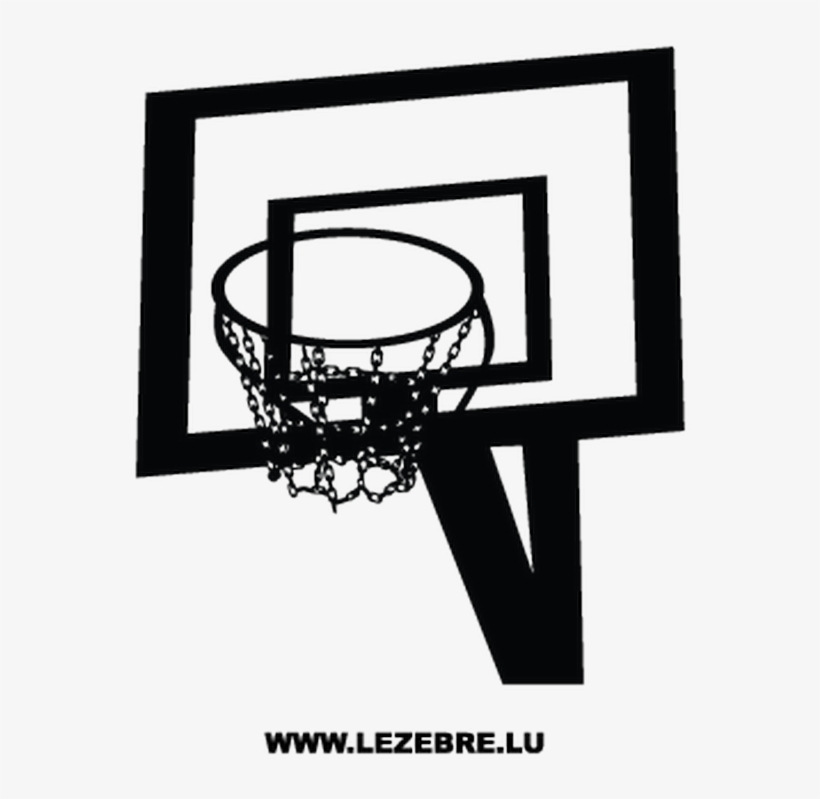 Sticker Panier Basketball 3 - Vinilos Decorativos De Basket, transparent png