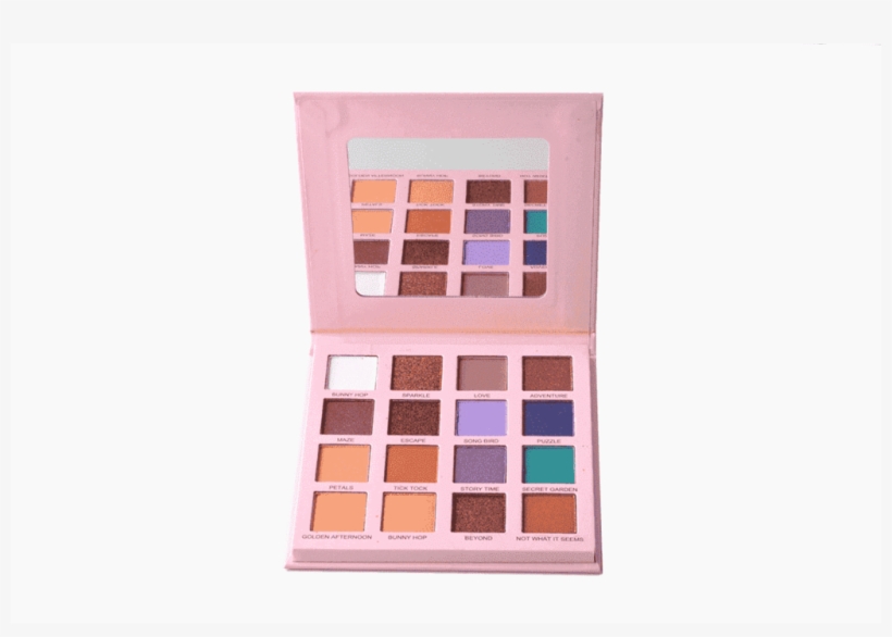 16 Shade Eyeshadow Palette - Eye Shadow, transparent png