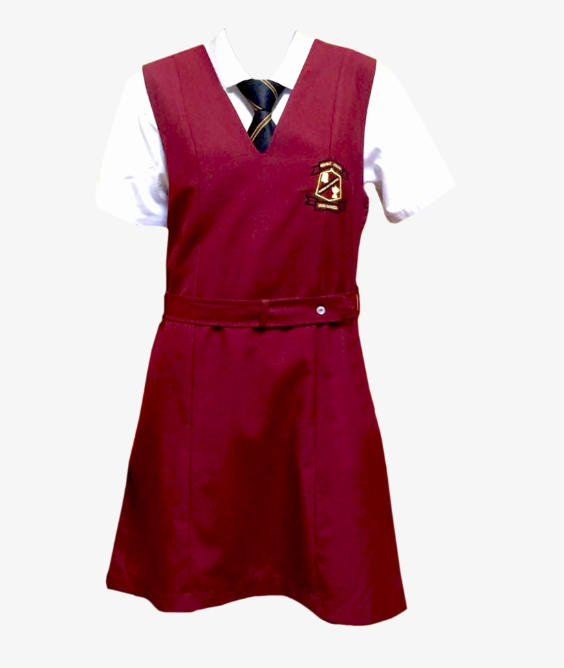 A-line School Dress - One-piece Garment, transparent png