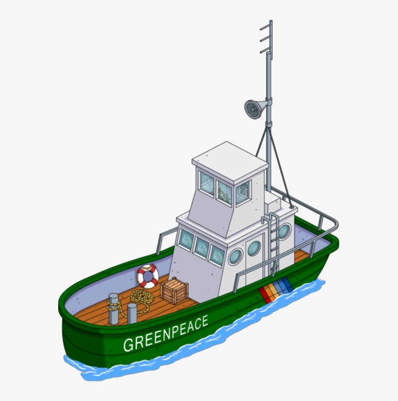Greenpeace Boat - Fishing Trawler, transparent png