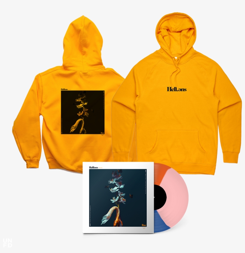 Rue Hoodie Rue Limited Edition Tri-colour Lp - Hellions, transparent png