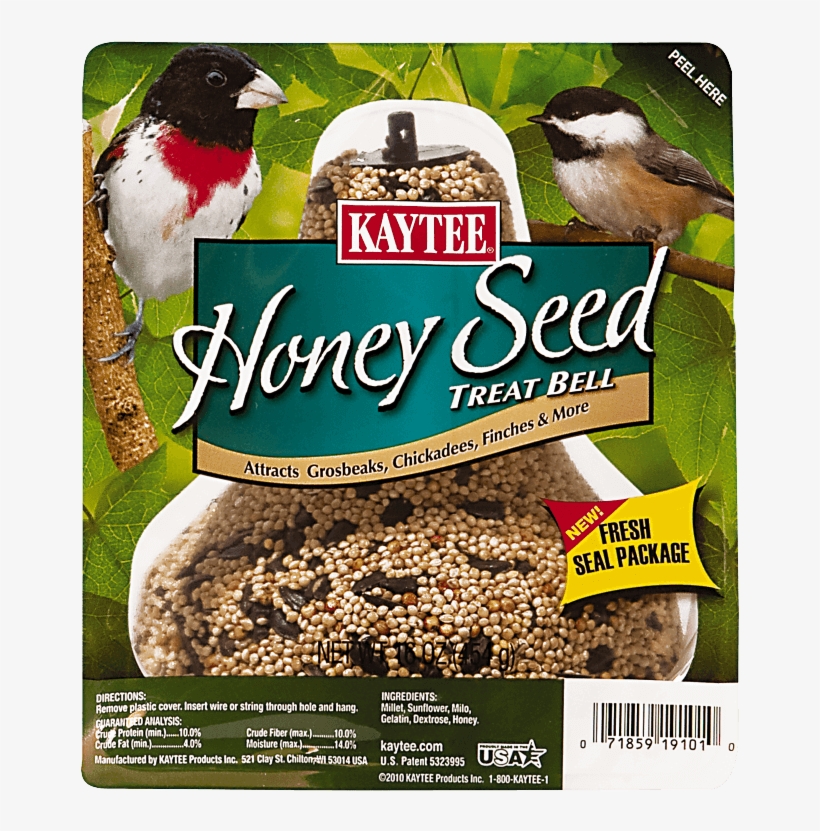 Kaytee Honey Seed Treat Bell - Kaytee, transparent png