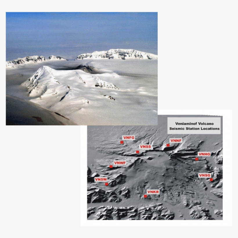 View To The Northeast Of Veniaminof Caldera And The - Snow, transparent png
