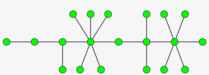 Caterpillar In Graph Theory, transparent png