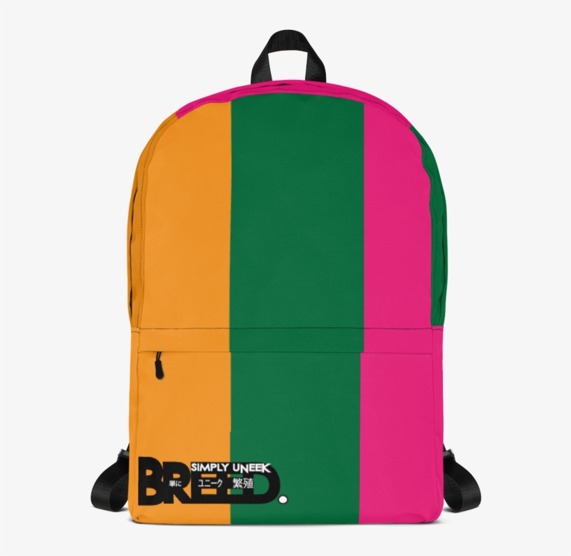 Tri Colour Bagpack - Backpack, transparent png