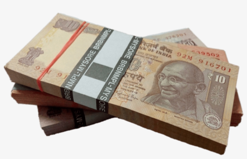 Objects - Indian Currency Notes Png, transparent png