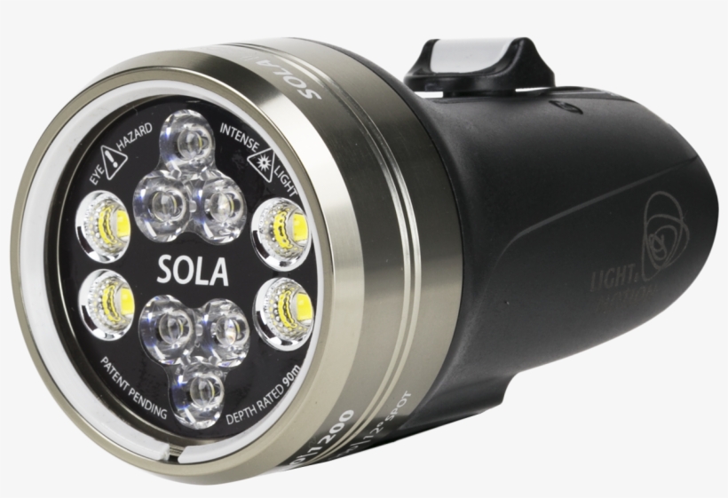 Light & Motion Sola Video 2100 S/f - Diy Led Underwater Video Lights, transparent png