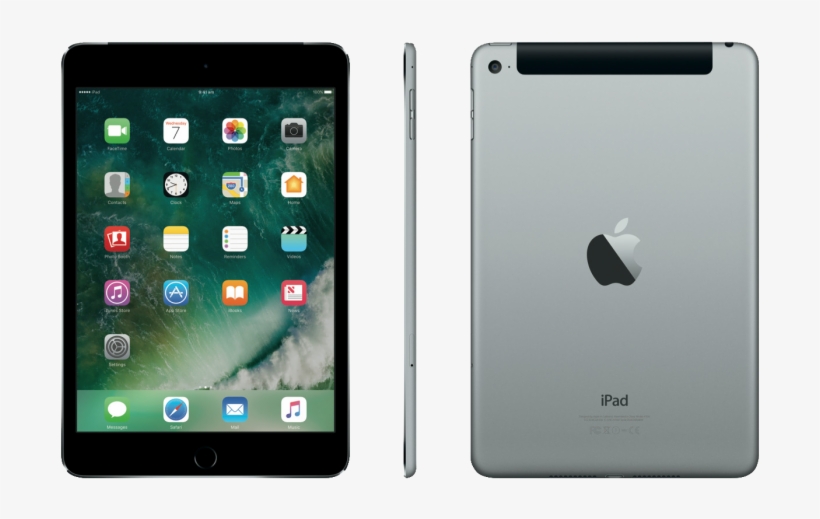 Apple Ipad Mini 4s1 - Ipad 9.7 Wi Fi Cellular 32gb, transparent png