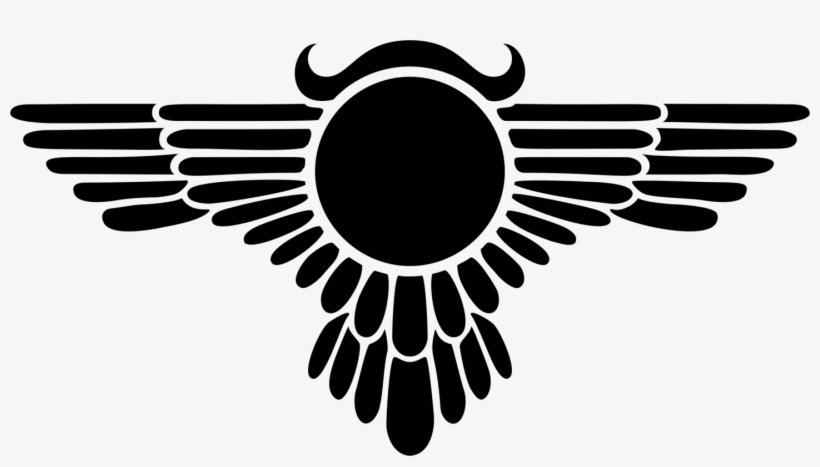 Winged Sun Symbol Logo Art - Aguila Simbolo Png, transparent png