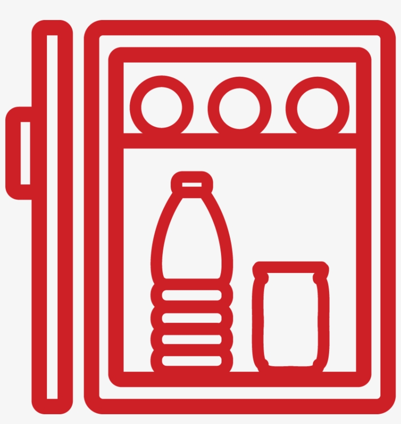 Icon - Fridge - Minibar, transparent png
