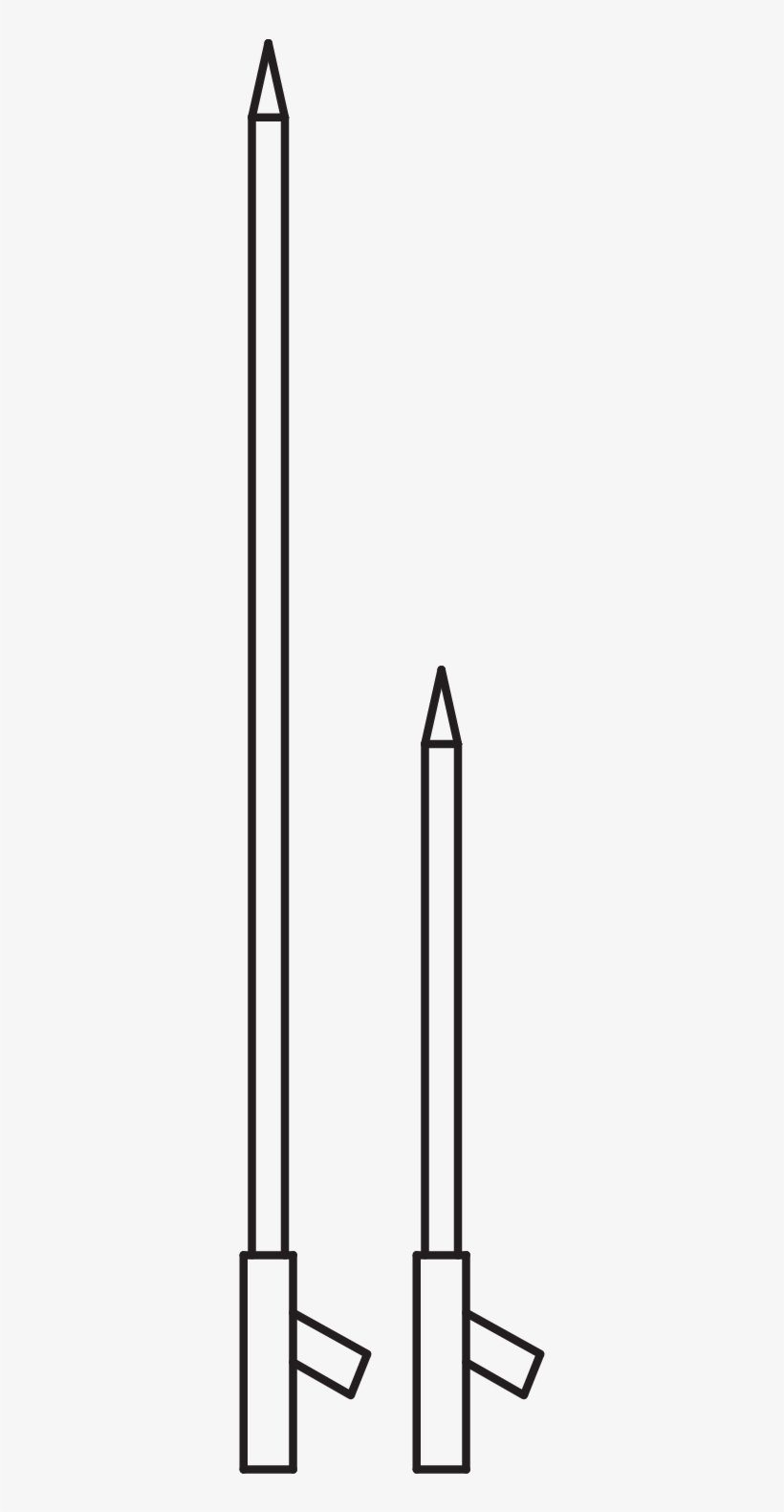 Attack Spike Icon Vertical, transparent png