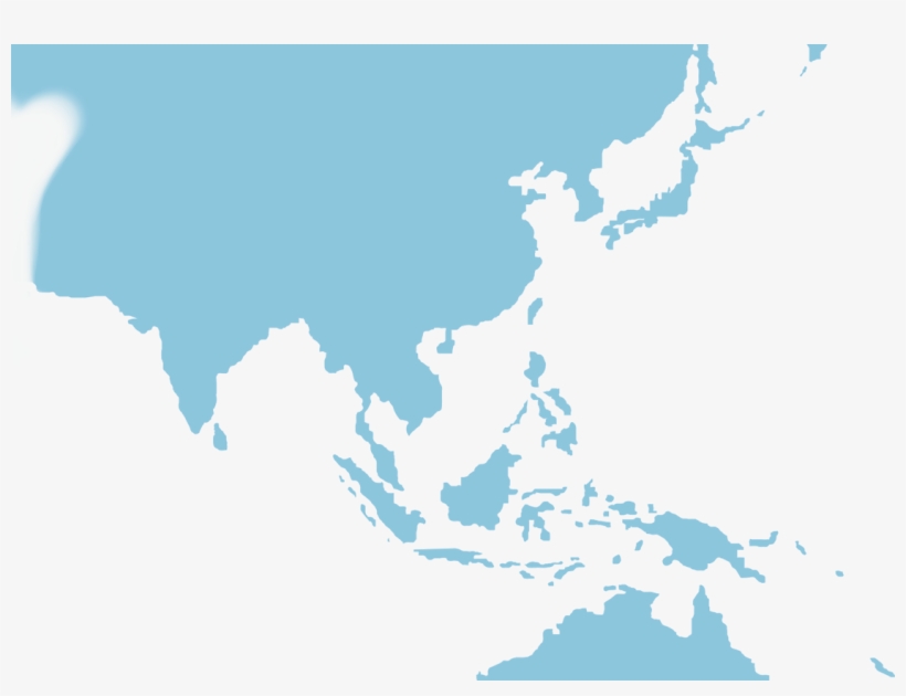Latam - Asia Pacific Map Vector, transparent png