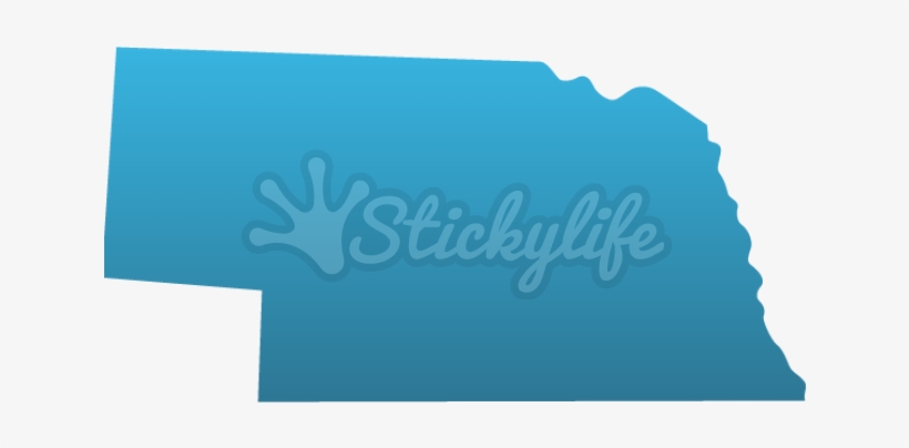 Nebraska Decals - Illustration, transparent png