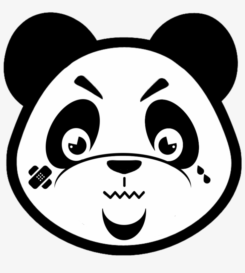 #xqzt - Xqzt™ - Panda Bear Face Clipart, transparent png