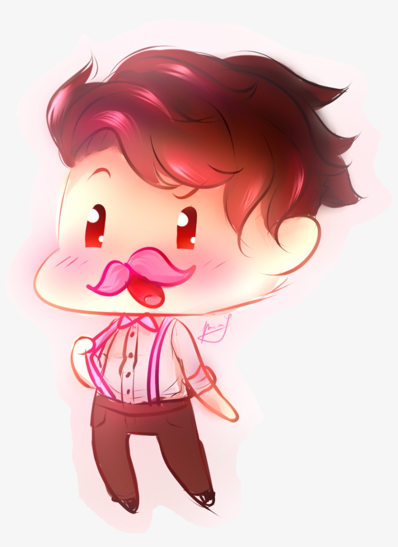 Smol Warfstache @markiplier This Is Just Another Quick - Chibi Wilford Warfstache Drawing, transparent png