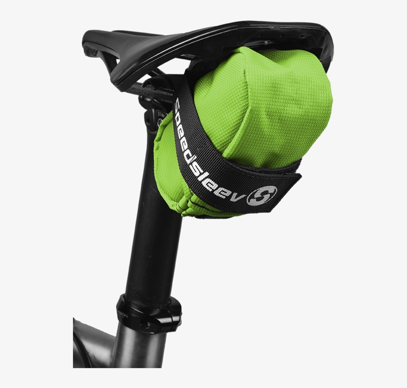 Speedsleev Ranger Green Compression Saddle Pack - Bicycle Saddle, transparent png