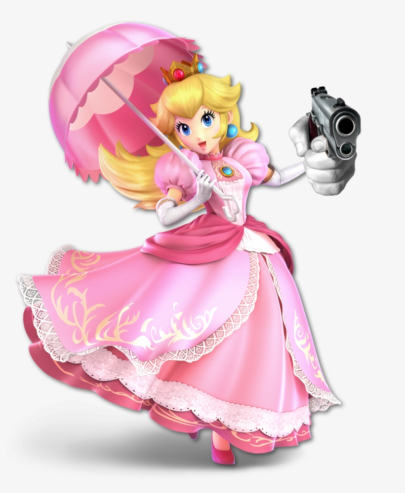 Princess Peach Smash Bros Ultimate, transparent png