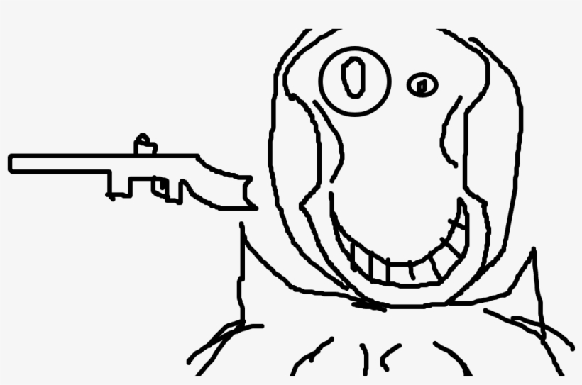 Jhin - Line Art, transparent png