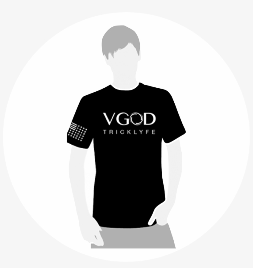 Vgod Tricklyfe Shirt Vape Mnl Png Shirt Vape - Black T Shirt Template, transparent png