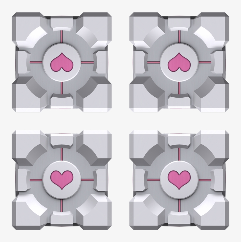 Companion Cube Png, transparent png