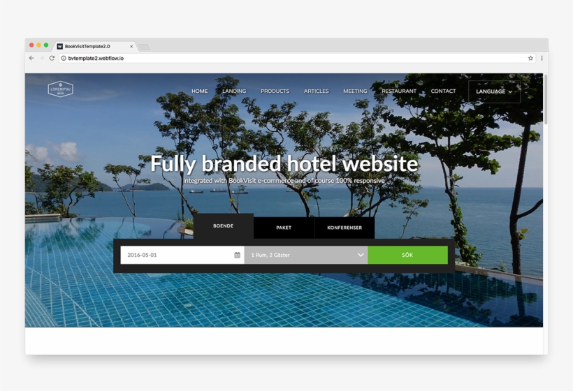Bv Web Theme - Infinity Pool, transparent png