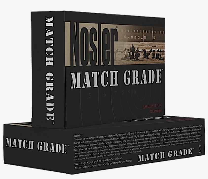 Nosler Bullets Trophy Mtc - Ammunition, transparent png